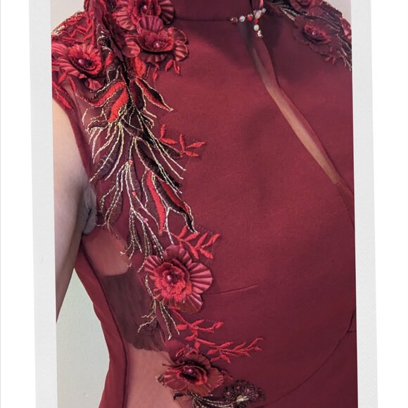 East Meets Dress Marilyn qipao, XL - Picture 5 of 5